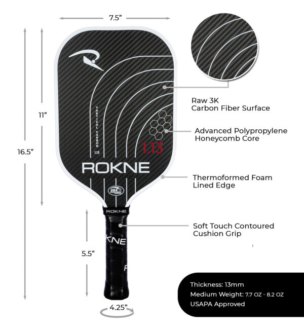 ROKNE Taktical Carbon 1.13 specs